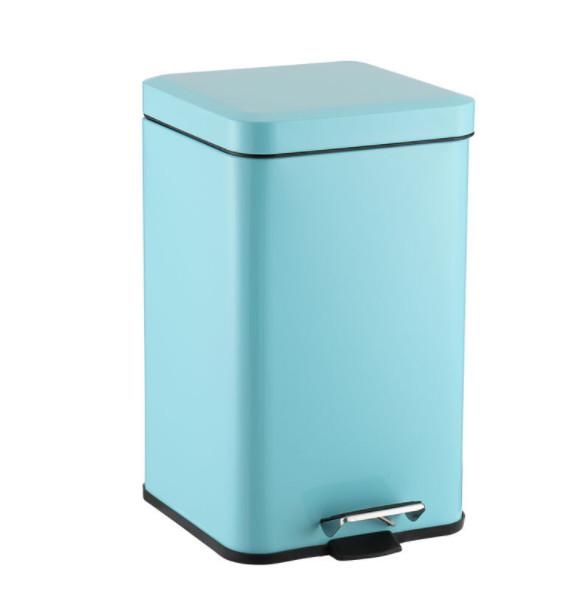 6L 12L Foot Pedal  Indoor Trash Can  Metal Trash Can With Foot Pedal