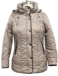 Heavy Thick Solid Hooded Coat For Women Short Type 100% Polyester Lining