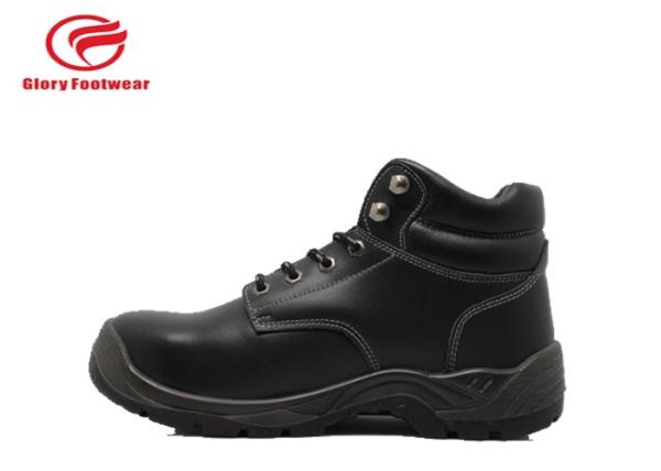 Black Breathable Lightweight Steel Toe Boots For Mens  Embossed Color Optional