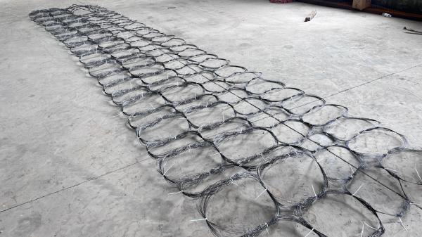 Invisible Net Fence Tank Defense System Wire Obstacle Low Visibility