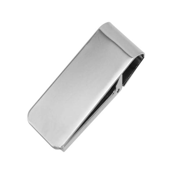 Personalized Office Decor Stainless Steel Sublimation Blank Money Clips For Father Gifts Business Use