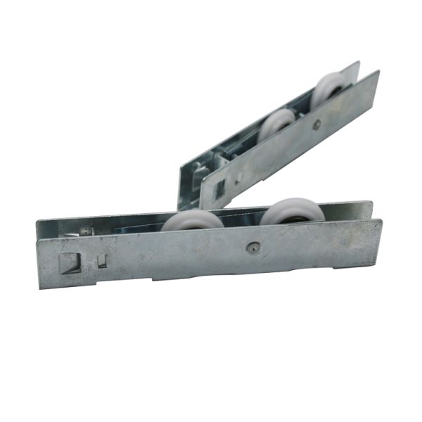Turkey Hot-selling UPVC Sliding Window Roller 13.5*25mm Iron Housing Zinc Plating POM Wheel With High Carbon Steel Bearing Load Capacity 100KGS