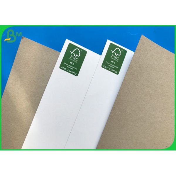 Uma rigidez feita sob encomenda do tamanho 230GSM 250GSM 300GSM do rolo frente e verso branco lateral da placa boa