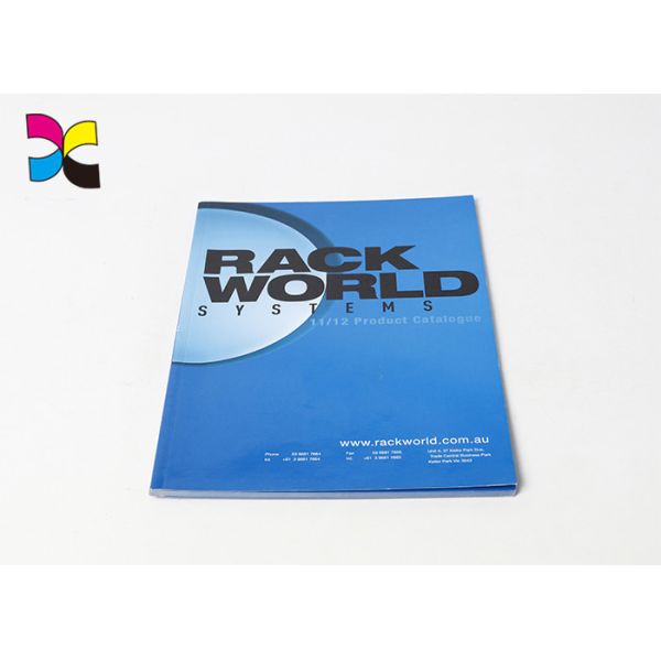 Softcover Book Binding Printing Services , Perfect Binding Paperback Book