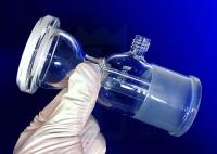Os produtos vidreiros e o instrumento de laboratório termoelétricos da química fundiram o silicone