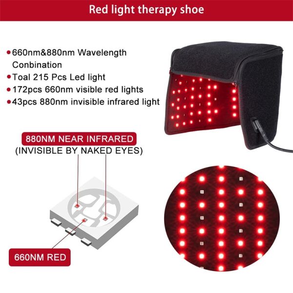 AC100-240V Red Light Therapy Cap LED Инфракрасная крышка для лечения выпадения волос