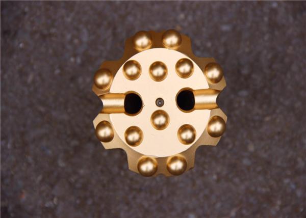 China Hard rock drilling bits size 32mm 34mm 7 Degree tapered button bits for mining