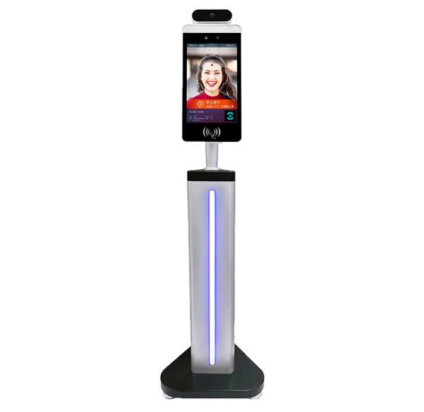 Industrial 8 Inch Android OS Body Temperature Detector Face Recognition Ethernet Relay RS485 Wiegand