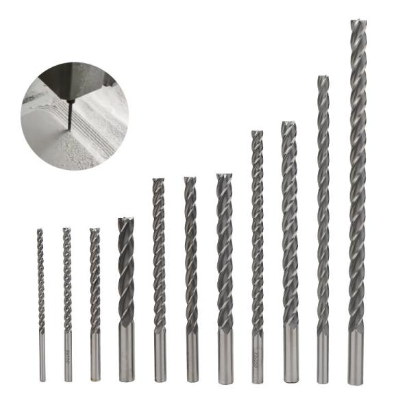 4 6 Flutes EVA Bit  Foam Milling Cutter 6mm 8mm Flat Bottom End Mill