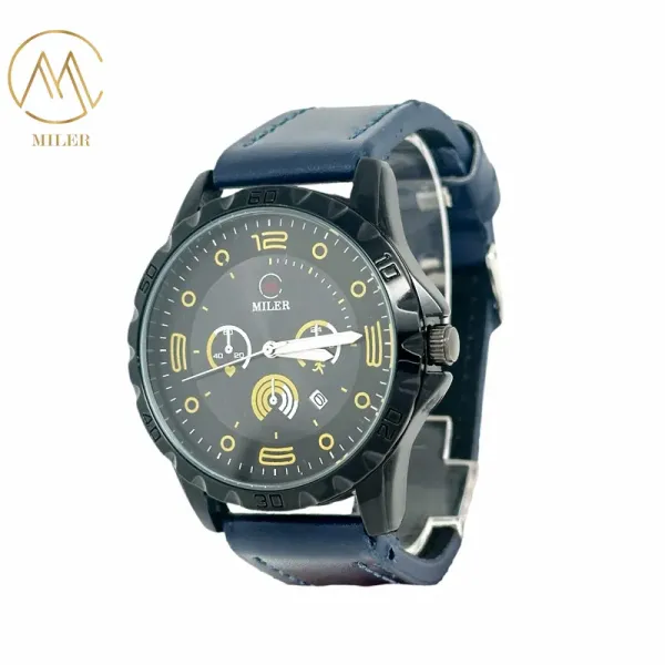 Miler Quartz Dress Watch for Women 30ATM Waterproof Golden Dial