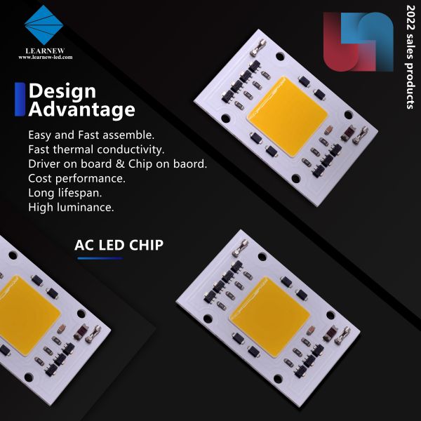 AC 200-240V COB LED чипы DOB 4060 30W 50W для светодиодного наружного освещения