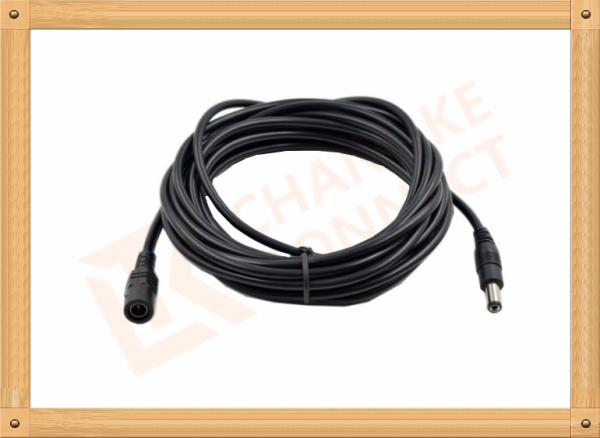 Security Camera Power Male To Female Cable  DC 5.5X2.1 Mm