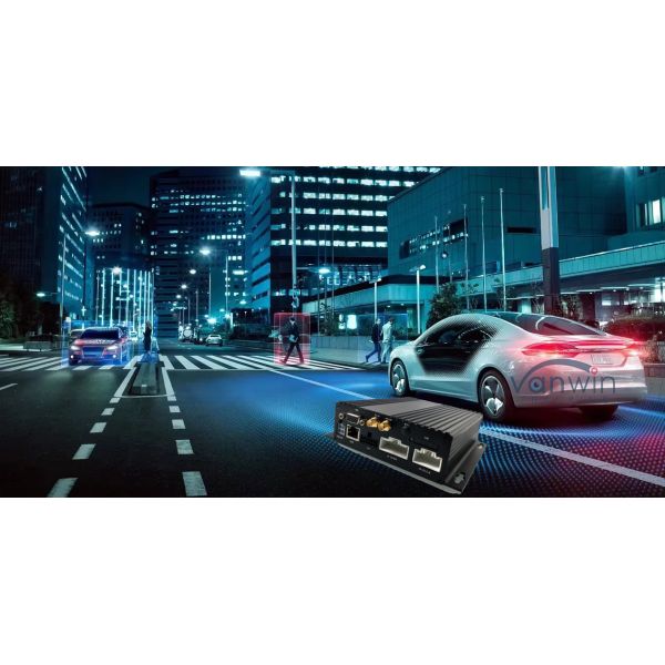 AI 8 Channel 1080P 512G Dual SD Card Car MDVR Camera System With ADAS DMS Fatigue Driving Detection Function Mobile DVR  Система видеокамеры для автомобилей с двумя SD-картами с функцией обнаружения усталости при вождении