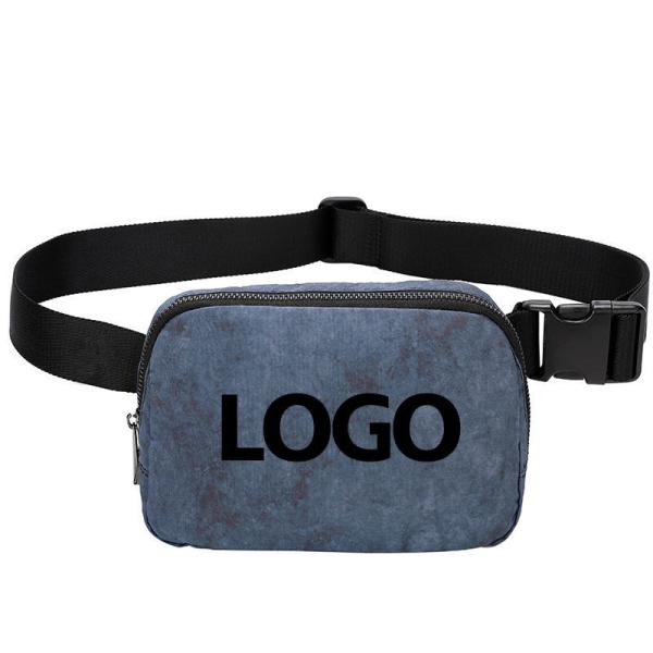 Wholesale Custom Logo Men's Shoulder Slanted Bag New Big Capacity Women Nylon Crossbody Chest Bag Waist Pack