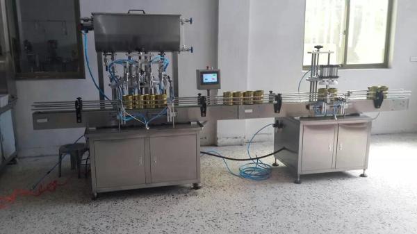 Automatic Bottle Filling Capping And Labeling Machine