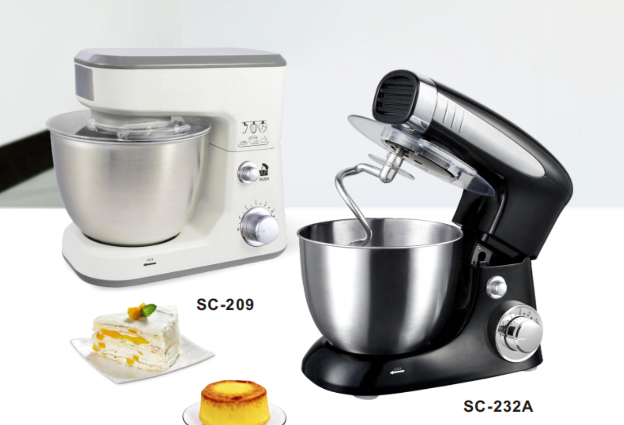 4L 500W Electric Stand Mixer With Stepless Speed Control