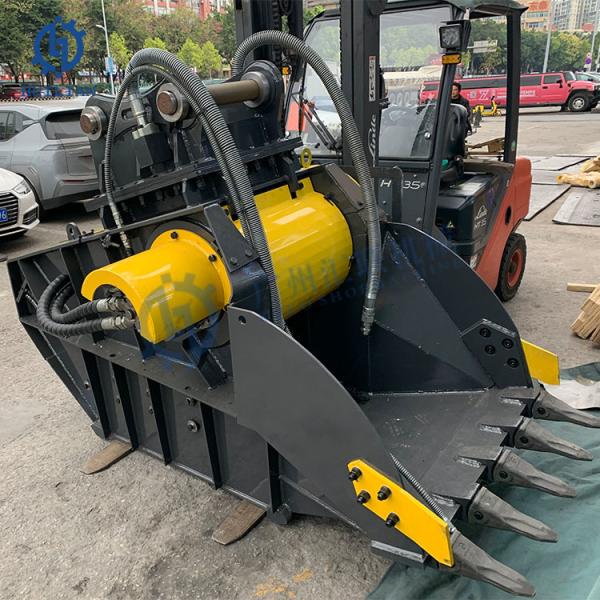 Crushing Bucket Excavator 5T 10T 15T 20T Screening Bucket Excavator Attachment Rock Crusher Digger High Frequency