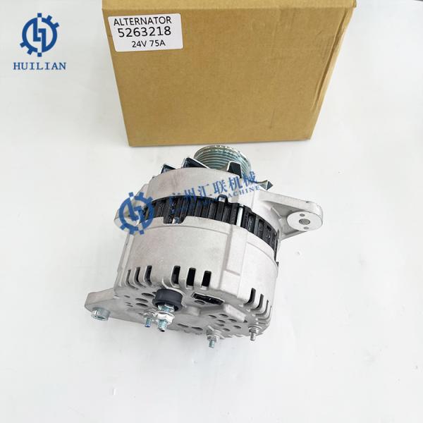 5263218 5263220 4080791 4080791 5263220 24V 75A High Quality Excavator ALTERNATOR Energy Generators