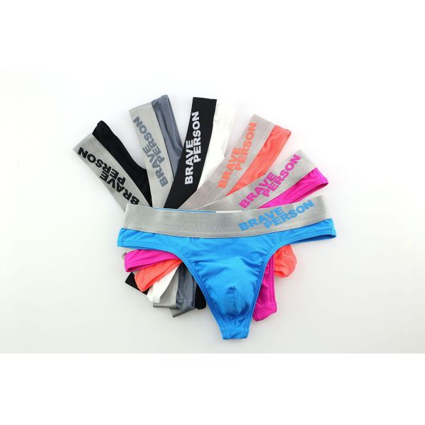 G Strings Mens Briefs Underwear Nylon Boxer Shorts Waistband Sexy Thong Jockstrap Gay