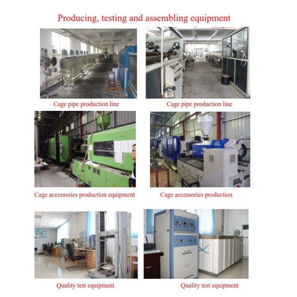 Réseau d'élevage de poissons de mer en HDPE, cage anti-onde 4 m2 à 200 m2