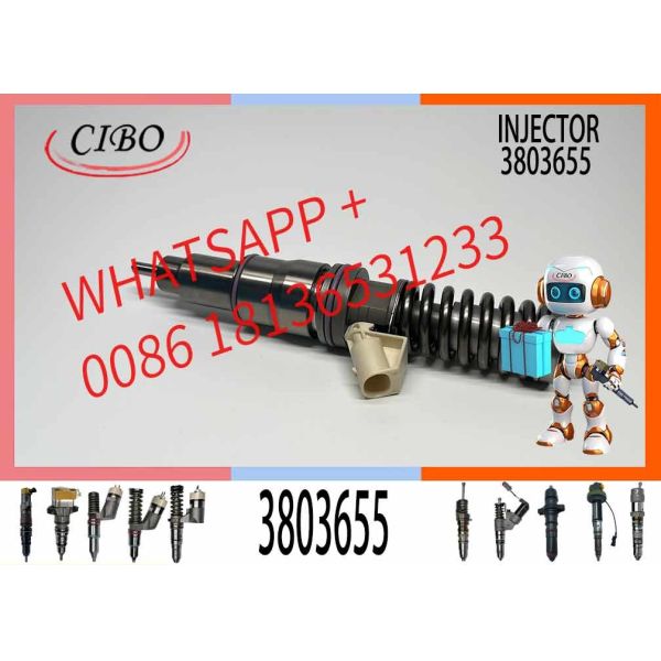 Inyector de combustible común de alta calidad 3801368 Voe3801368 para Pen-ta MD13 BEBE4D27001 3803655 3801440