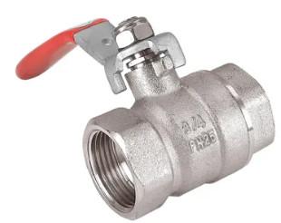 Nickel Plating Brass Ball Valve / Threaded Ball Valve CE Certifcation