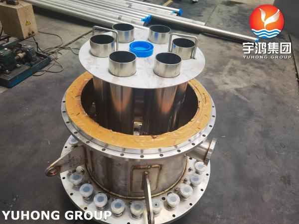 ASME Sec VIII Div 1 Vessel, S32750 Shell with PWHT for Mining Blowdown System H₂S Environments