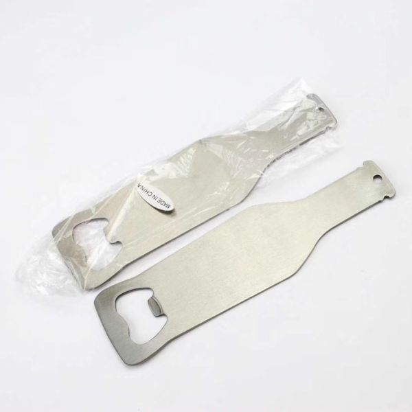 Sublimation Blank Bottle Opener Stainless Steel Beer Bottle Opener Anti Corrosion