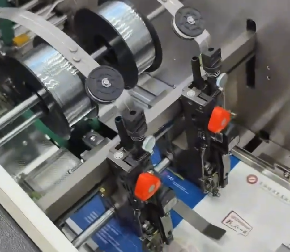 HX480P Booklet Making Machine five processes integrated high precision three side trimming