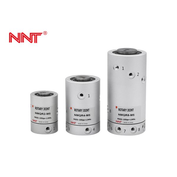 NNT NMQR Series Low Torque Rotary Joint with High Speed Rotation and Multiple Passage Options