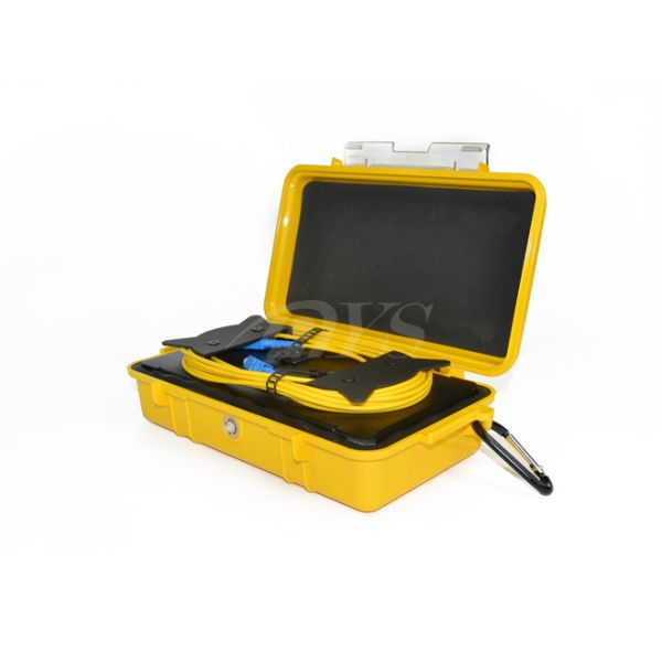 Water Resistant Fiber Optic Terminal Boxs , SC-SC OTDR Plastic Launch Cable Box