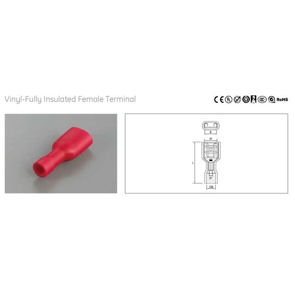 Full Insulating Terminal Plug Custom Assembly With FD Series Female Connector