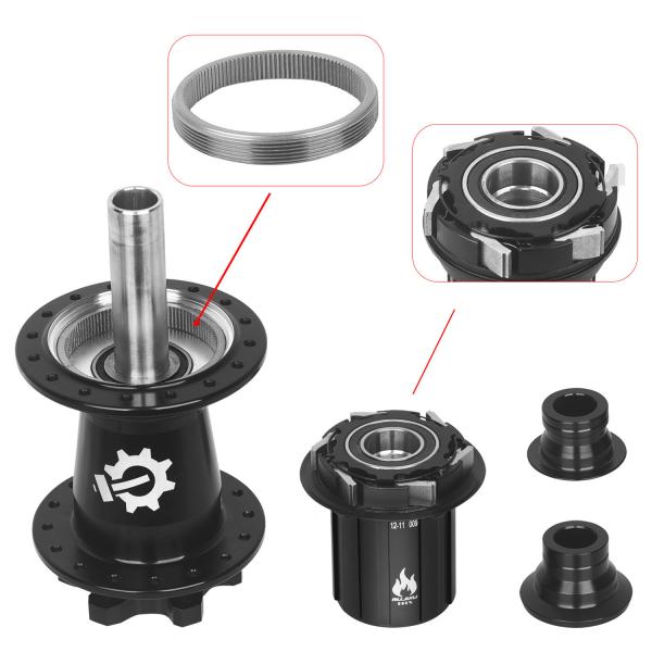 690 Sound 32 Hole Rear Hub High Density Six Hole With HG/MS/XD Braking System Disc Brake