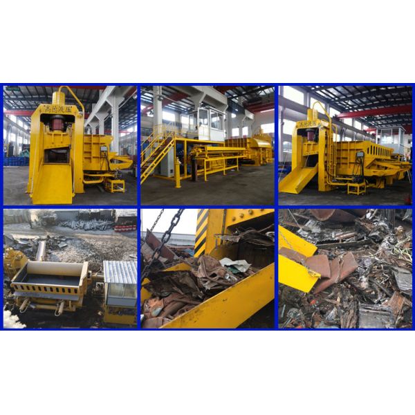 Recycling Automatic Hydraulic Metal Shear Long Metal Shearing Machine