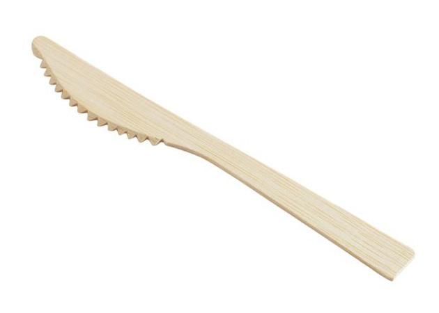 Наборы столового прибора Compostable17cm устранимые естественные бамбуковые