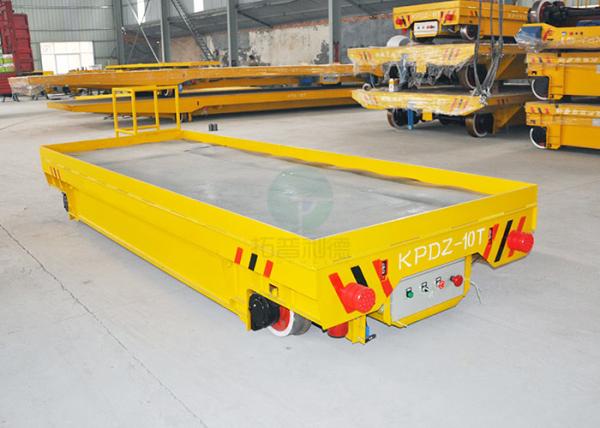 10T Bangladesh steel plant using electric rail cart powered by 36v low voltage