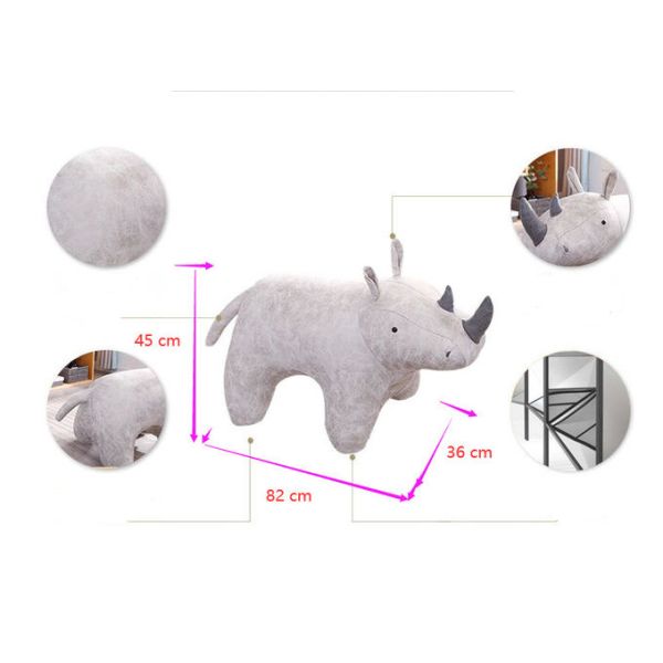 SMY-1256 Living Room 82*36*45cm Fabric Animal Cartoon Sofa