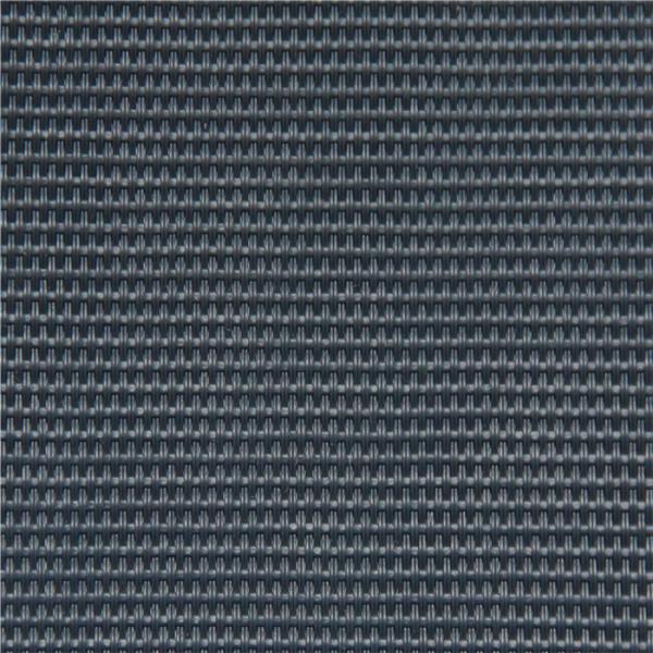 High Strength PVC Coated Polyester Mesh Fabric Woven Pattern Hot Resistant