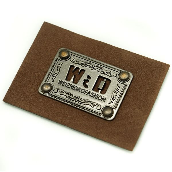 Custom Embossed Genuine Leather Patch