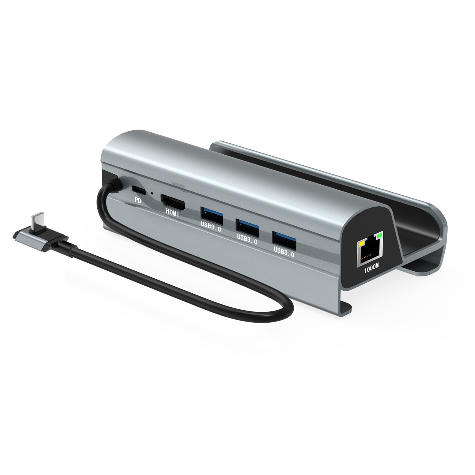 USB-узло быстрой передачи данных типа C с TF/SD-карточкой для легкой переноски