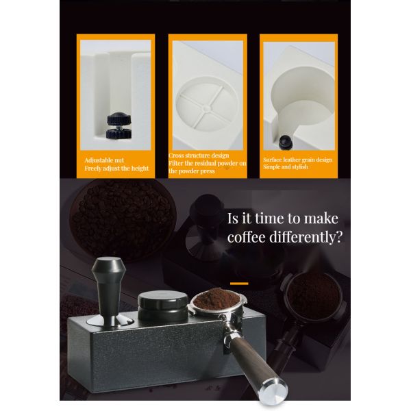 Customized ABS Espresso Coffee Tamper Stand Perfect for Busy Coffee Shops' Baristas