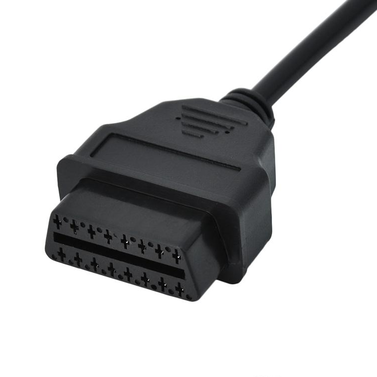 28CM Automotive Wiring Harness OBD2