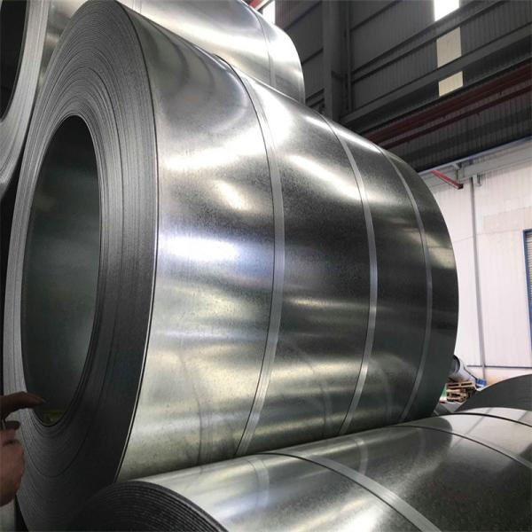 O EN DC53D Z100 galvanizou o armazenamento mergulhado quente da grão da bobina de aço 4mm 1000mm