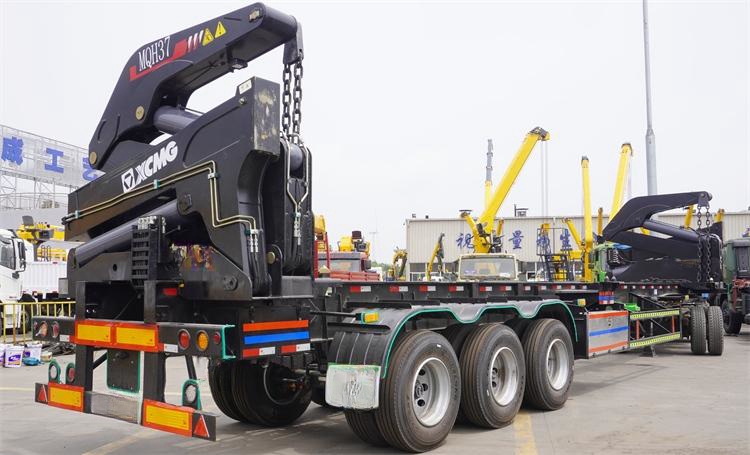 Контейнер для боковой погрузки 40 т Транспортный боковой погрузчик Прицеп самонагружающийся прицеп