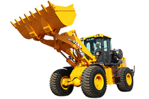 4 Wheel Drives LW500KL Wheel Loader Earthmoving Machinery Safe Driving Space