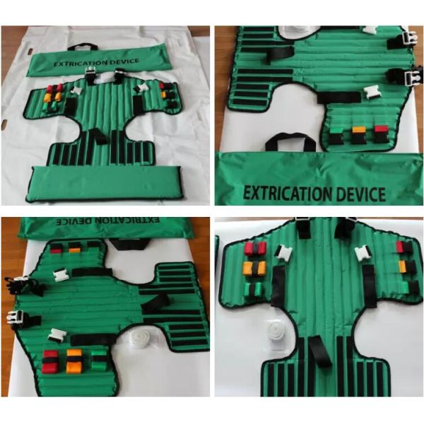 Reusable Durable Folding Stretcher Plastic - Coated Extrication Device