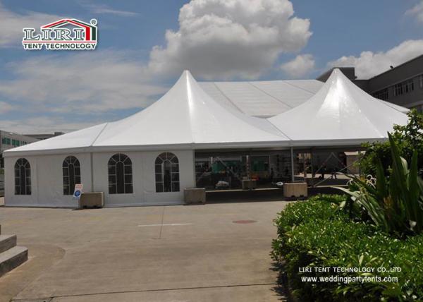 Outdoor High Peak Tents / Wedding Party Tent With Church Windows