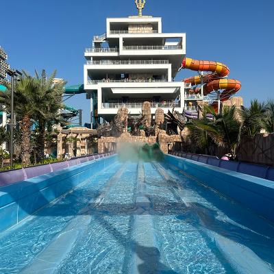 Outdoor Water Attraction Park Water Games Equipment Kids Play Accessories Fiberglass Slides