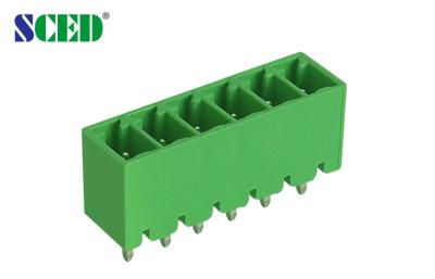 3.81mm Pitch Plug In Terminal Block 2-24 Poles Green Plastic Male Header