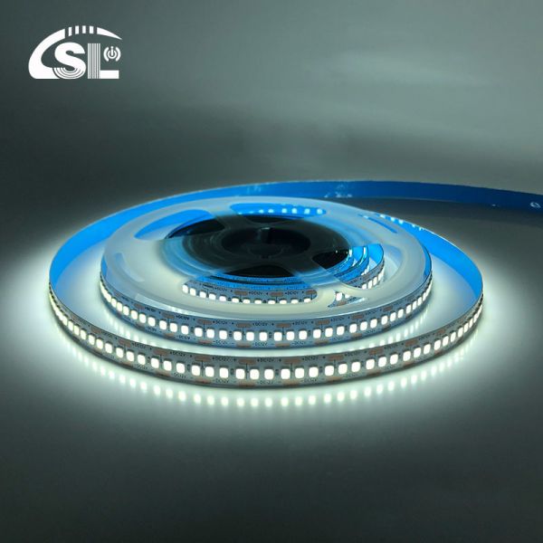 DC12V/24V 10mm 240led 2835 SMD LED ストライプ カッタブル 柔らかいライト ストライプ ディマー付き